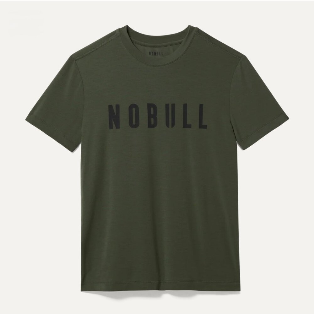 NWT NOBULL Men's Dark Army T-Shirt (Medium) - Picture 4 of 6